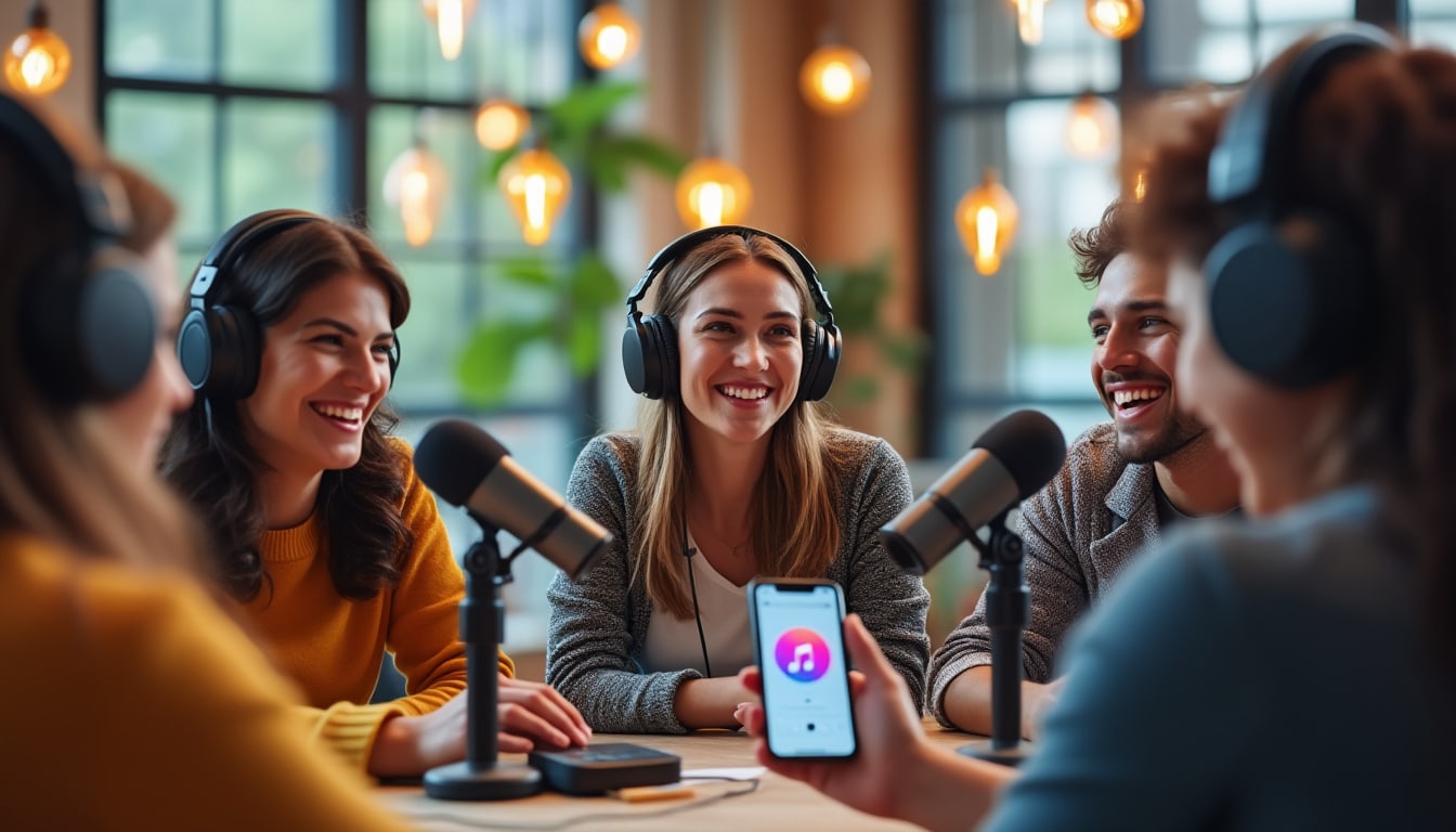 découvrez comment la lecture d'avis d'auditeurs à la fin des épisodes augmente les évaluations positives sur apple podcasts et améliore la visibilité de vos podcasts.
