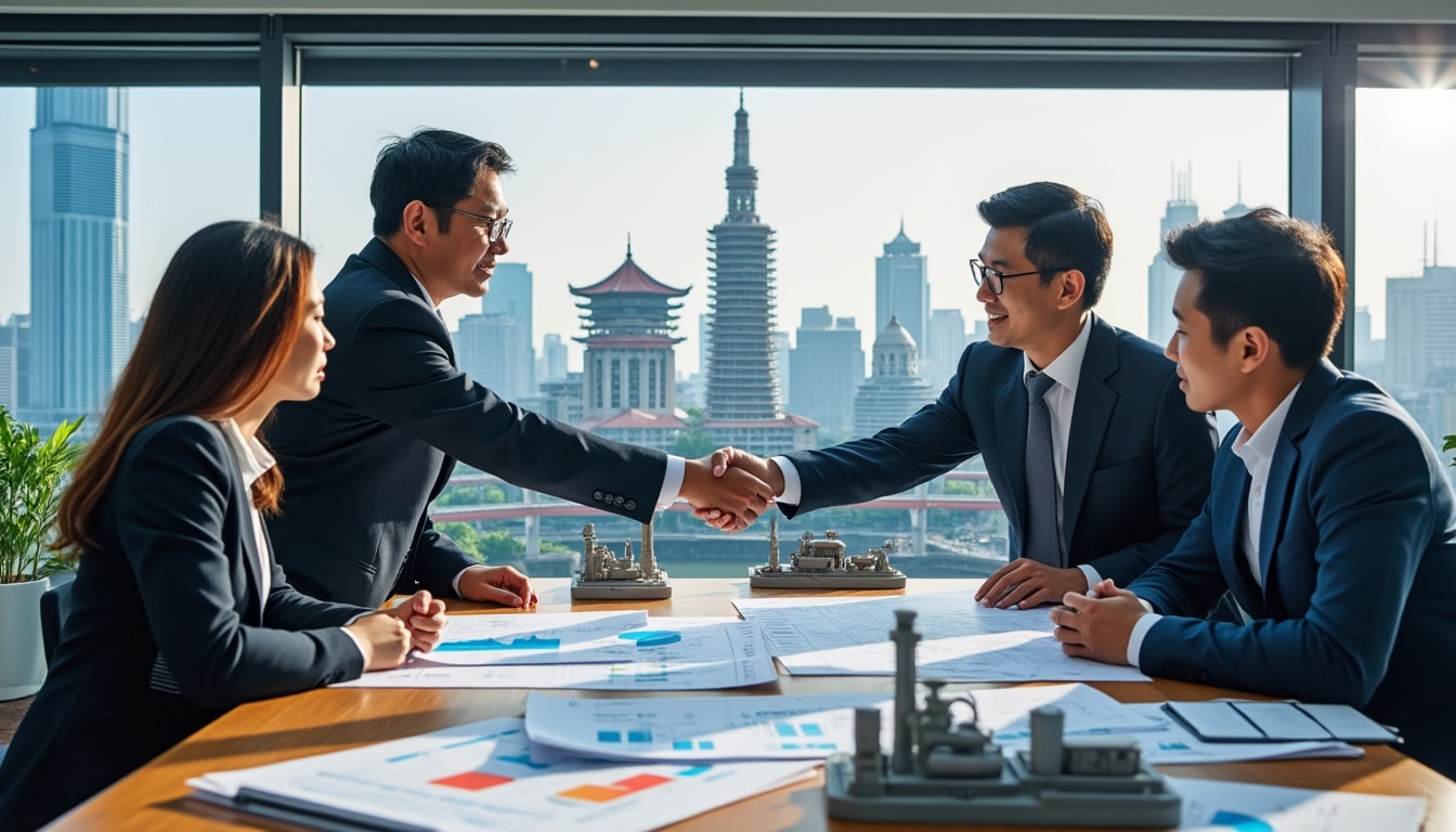 découvrez comment les joint-ventures permettent aux industriels européens de s'implanter efficacement sur le marché asiatique, en favorisant partenariats locaux et croissance stratégique.