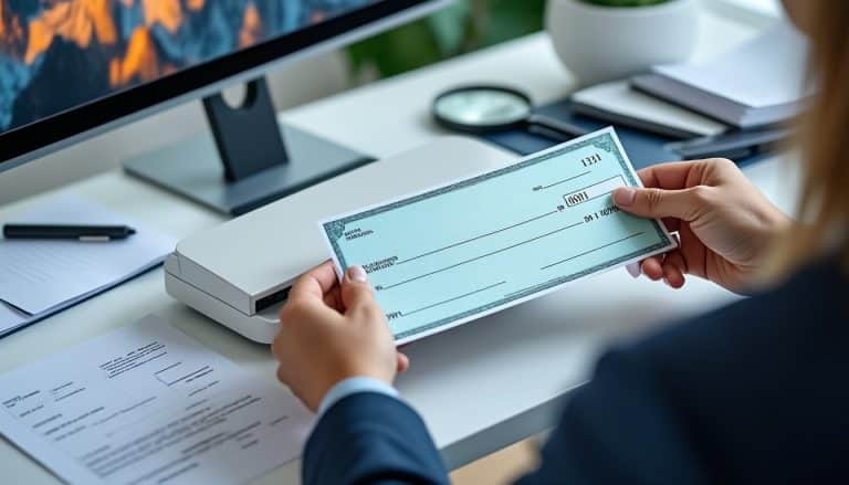Scanner un chèque de banque : notre éclairage